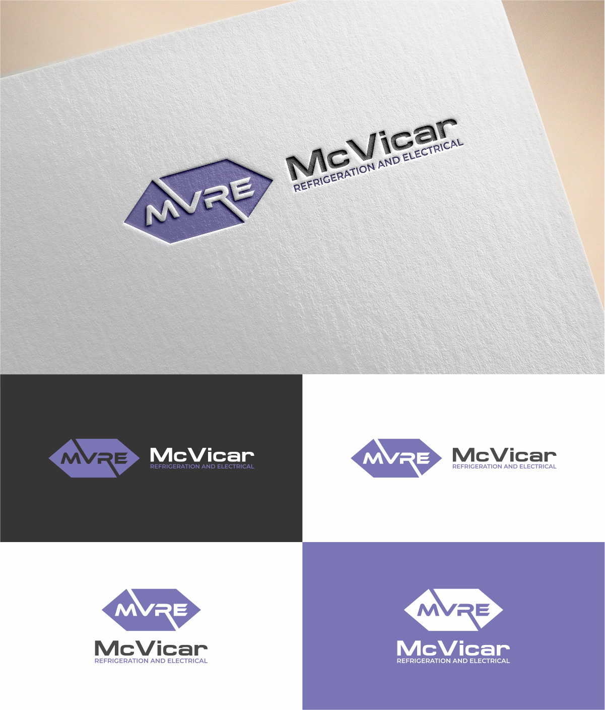 Logo-Design von MKR für Mcvicar Refrigeration & Electrical | Design #19535894