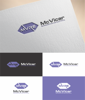 Logo-Design von MKR für Mcvicar Refrigeration & Electrical | Design: #19535894