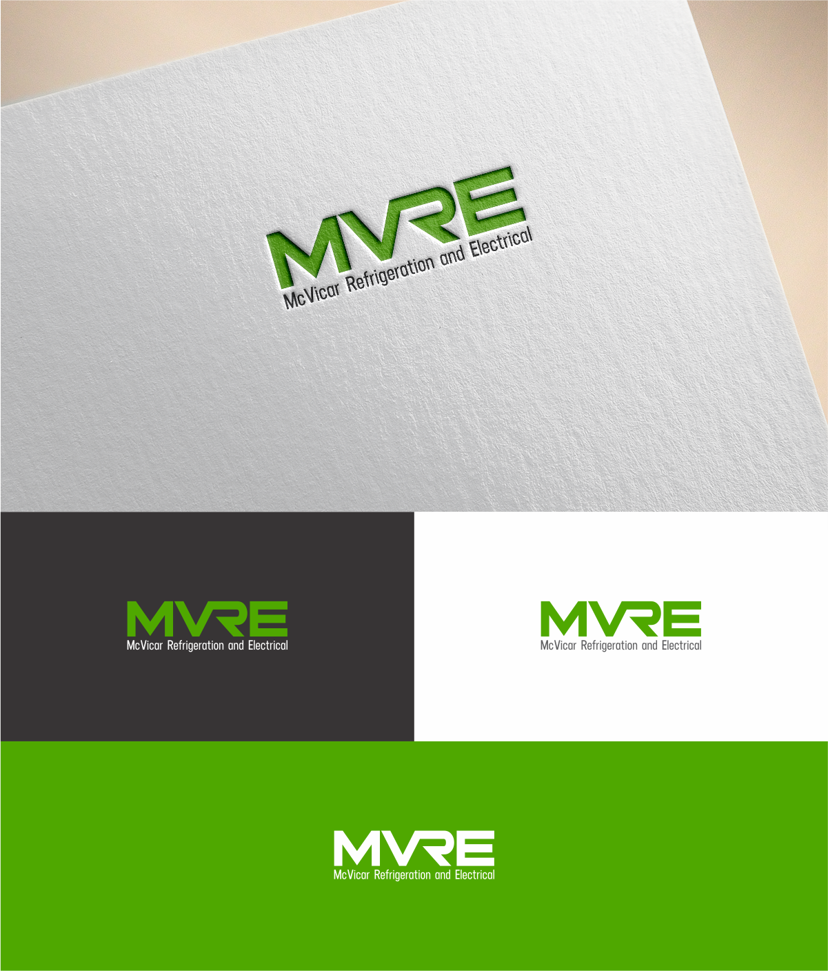 Logo Design by MKR for Mcvicar Refrigeration & Electrical | Design #19535895
