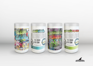 Cannabis packaging label for a medicine bottle | Etikett-Design von Shark1