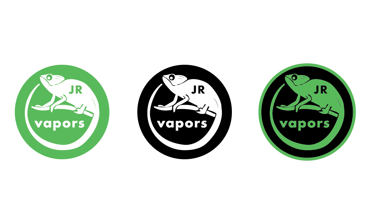 Logo Design by zombras for JR Vapors and Tobacco | Design #19534050