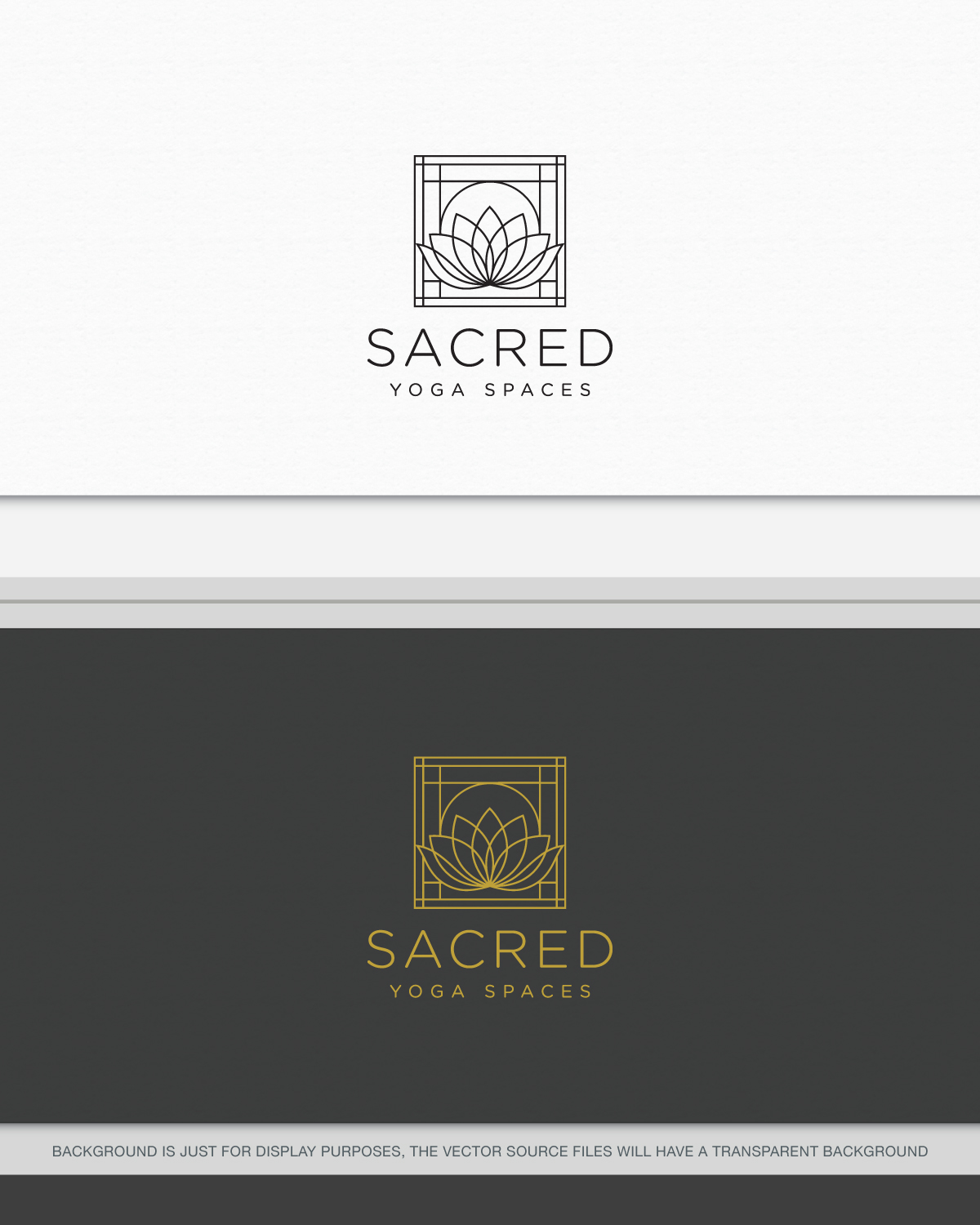 Logo Design by AD-X for Sacred Yoga spaces | Design #19633301