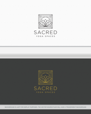 Diseño de Logo por AD-X para Sacred Yoga spaces | Diseño: #19633301