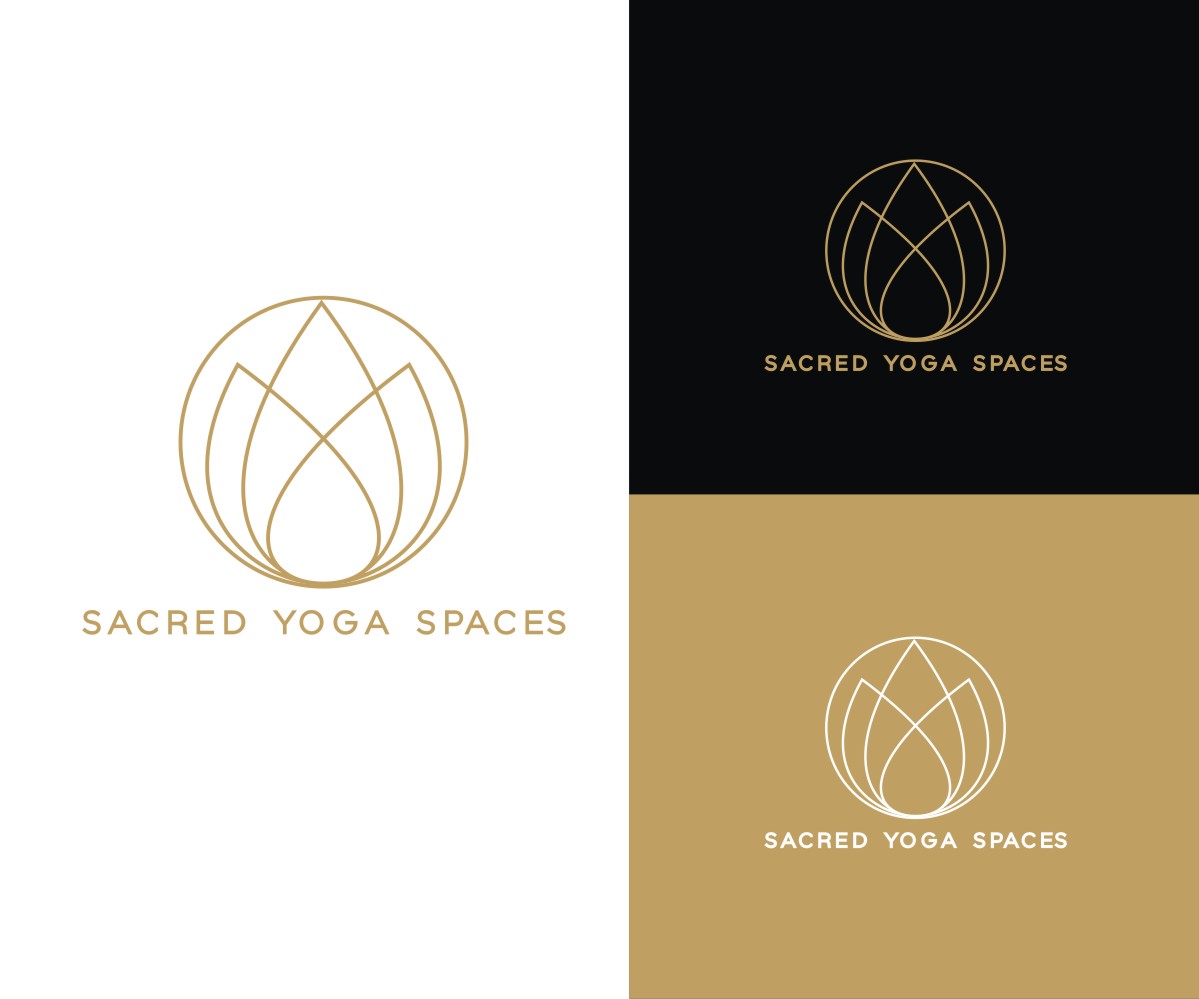 Logo-Design von Falguni für Sacred Yoga spaces | Design #19665991