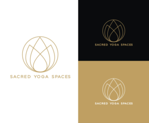 Logo-Design von Falguni für Sacred Yoga spaces | Design: #19665991