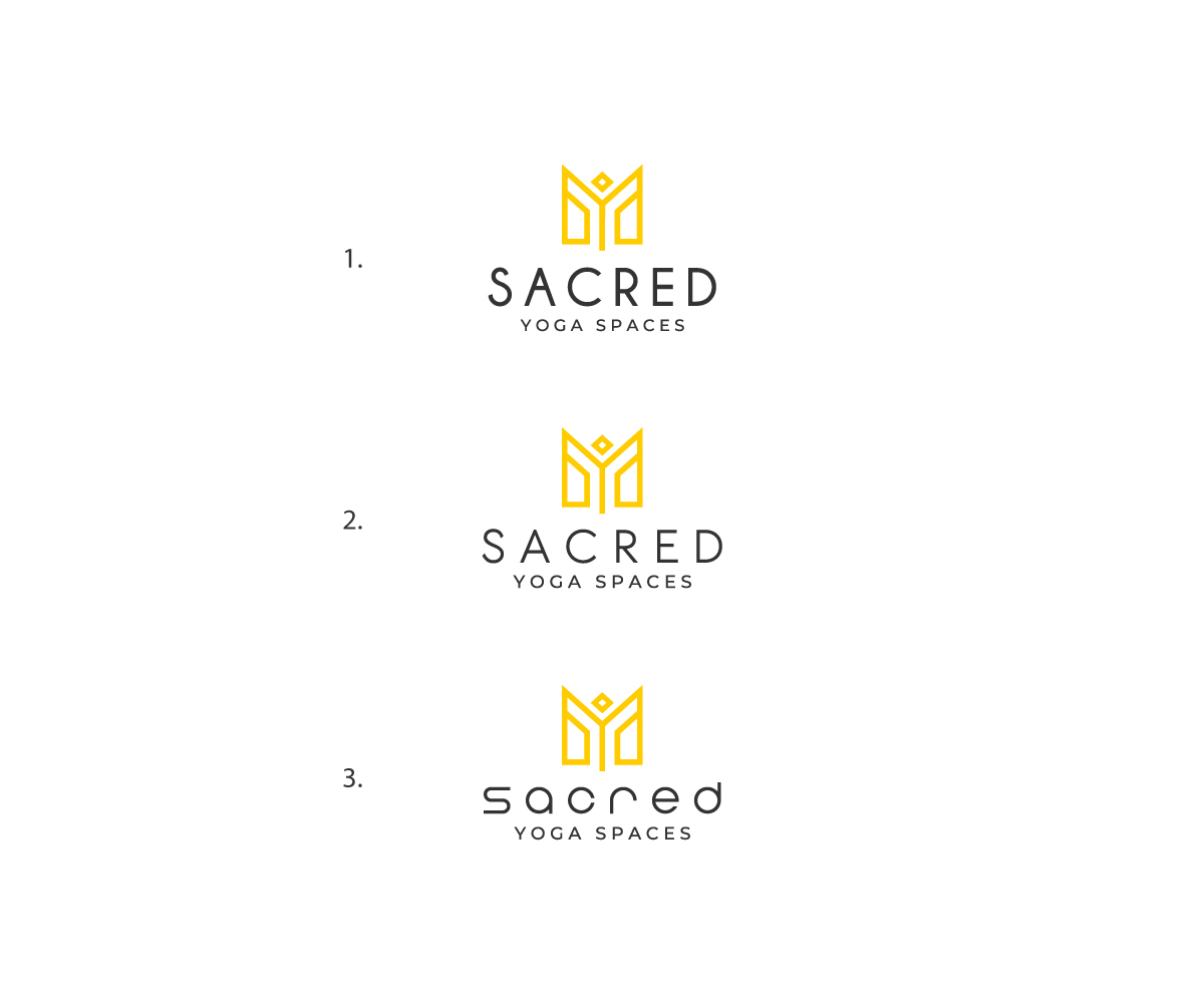 Diseño de Logo por aglaronde23 para Sacred Yoga spaces | Diseño #19652679