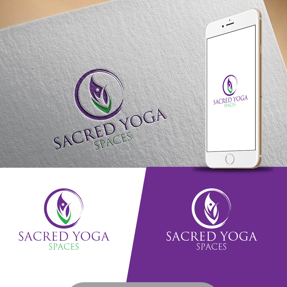 Logo Design by cracuz09 for Sacred Yoga spaces | Design #19623602