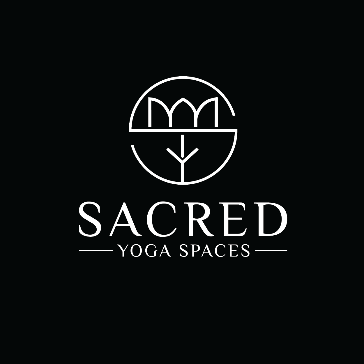 Logo Design by Pv_999 for Sacred Yoga spaces | Design #19635763