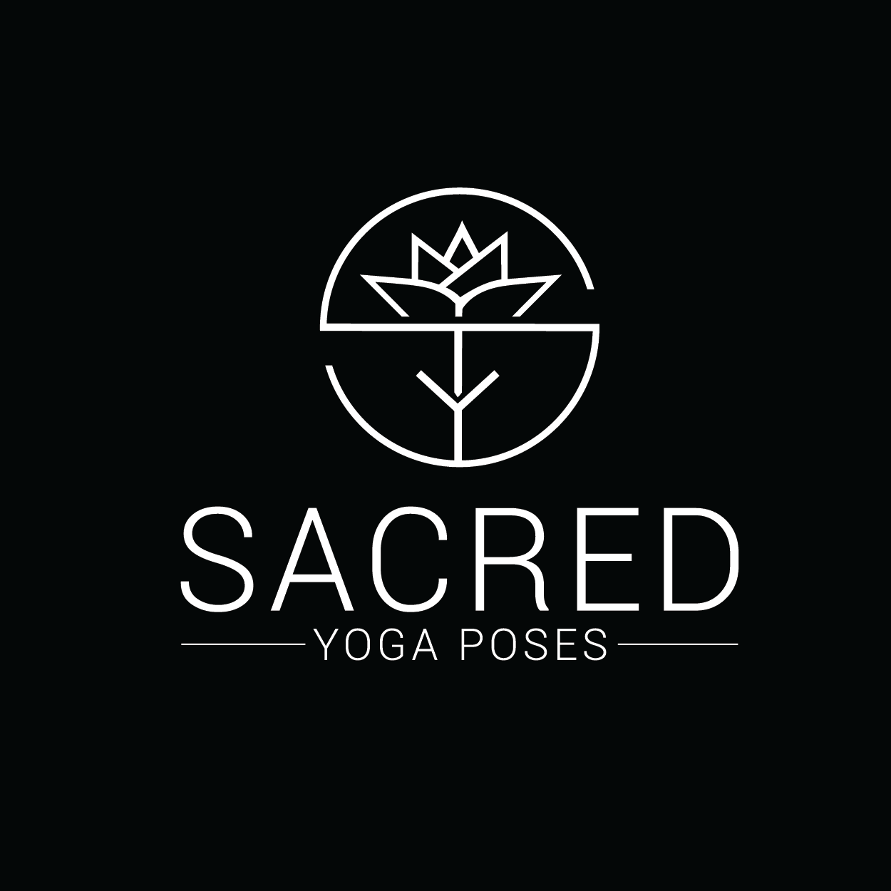 Logo Design by Pv_999 for Sacred Yoga spaces | Design #19636992