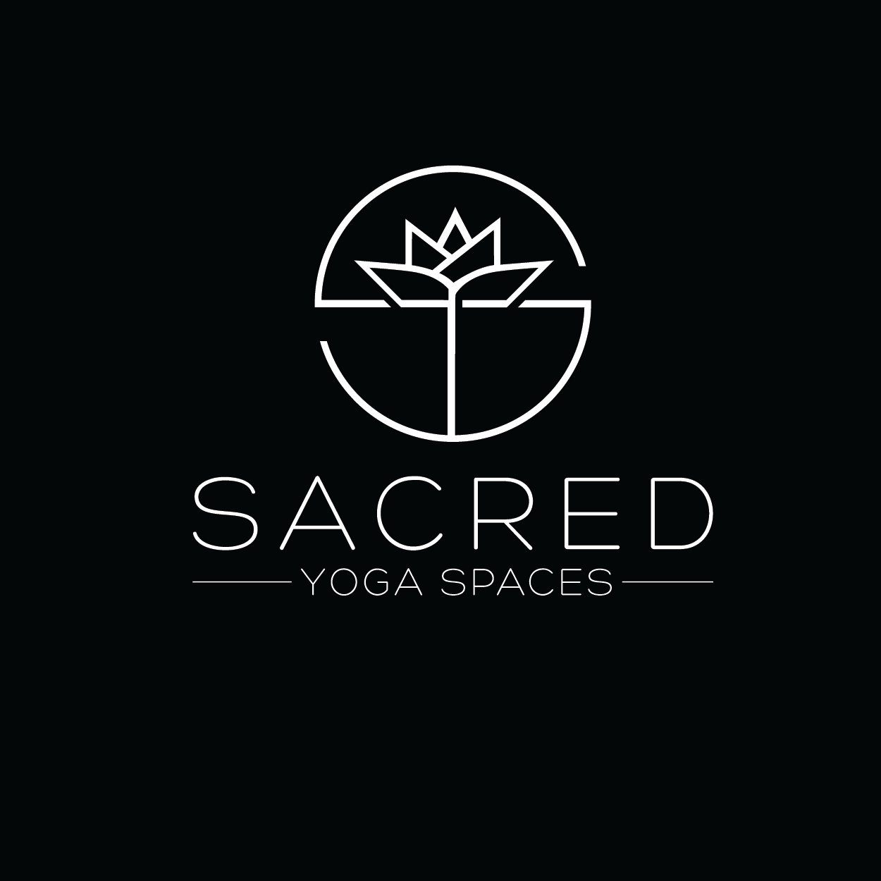 Logo Design by Pv_999 for Sacred Yoga spaces | Design #19651500