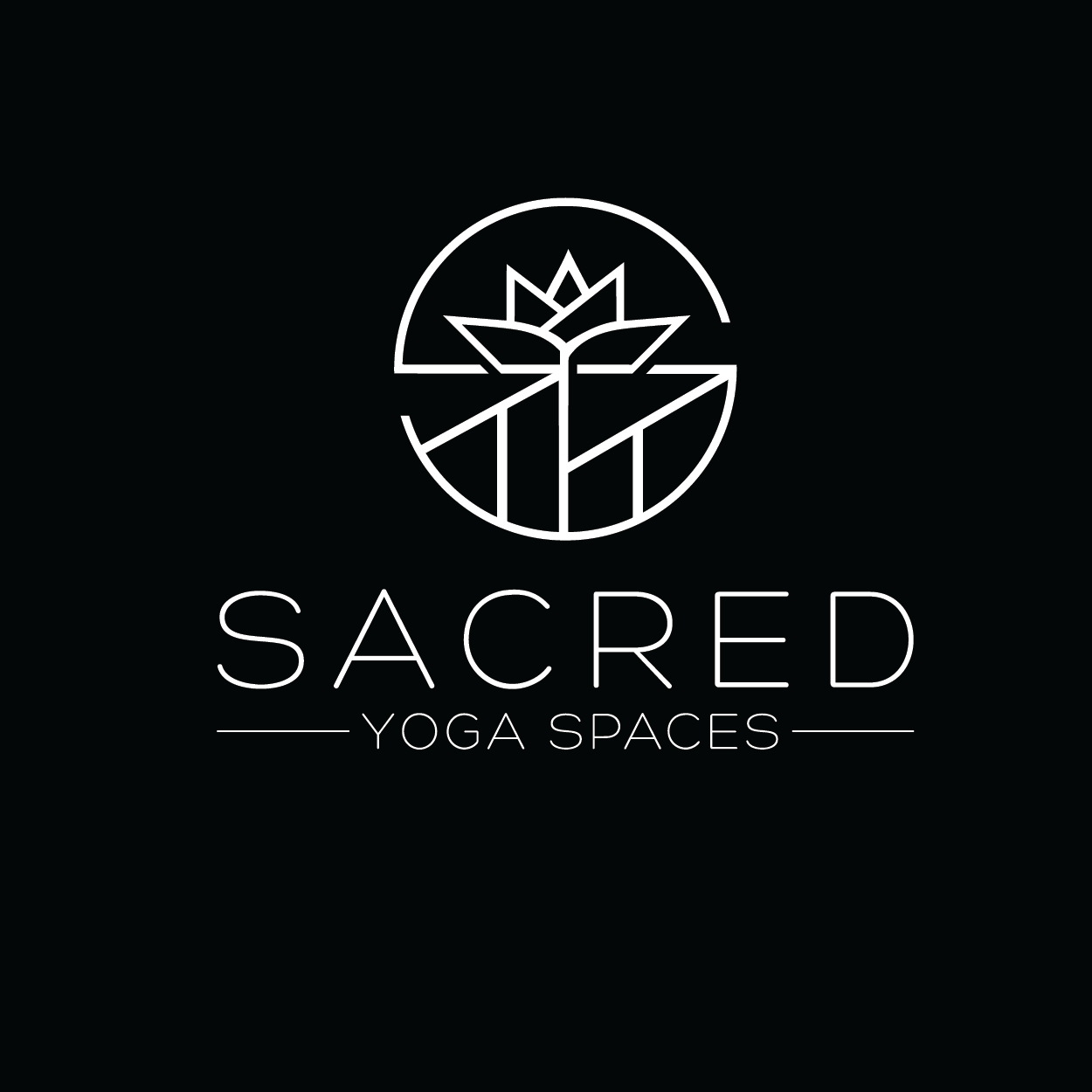 Logo Design by Pv_999 for Sacred Yoga spaces | Design #19659904