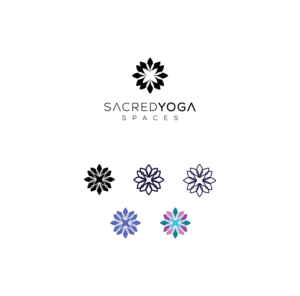 Logo Design by Ves-Boycheva for Sacred Yoga spaces | Design: #19646620