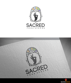 Sacred Yoga Spaces | Diseño de Logo por Graphic Bricks