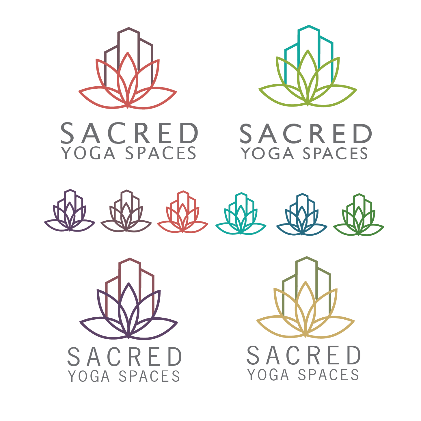 Logo Design by jose_luiz for Sacred Yoga spaces | Design #19642550