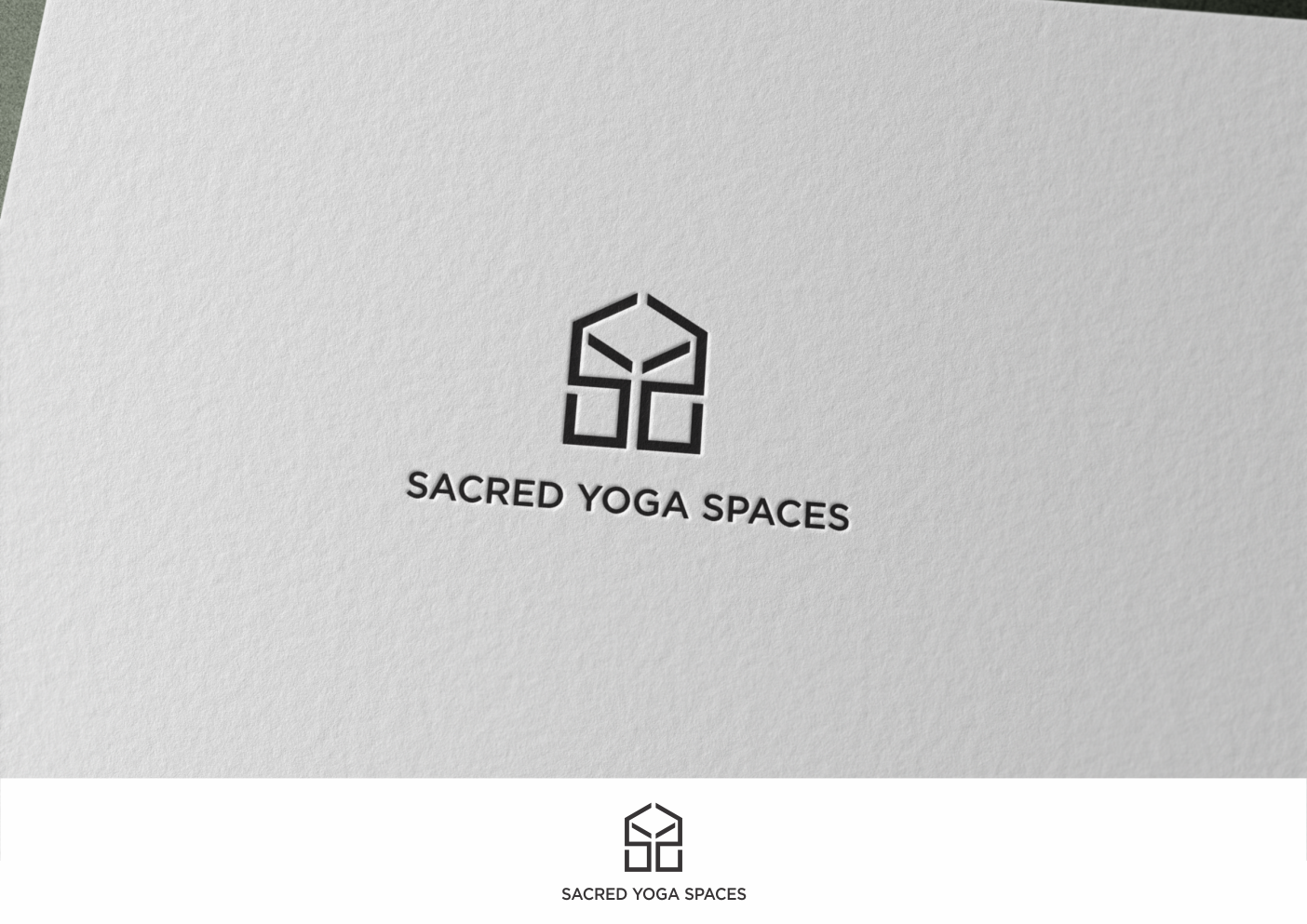 Logo Design by obyvian46 for Sacred Yoga spaces | Design #19534369