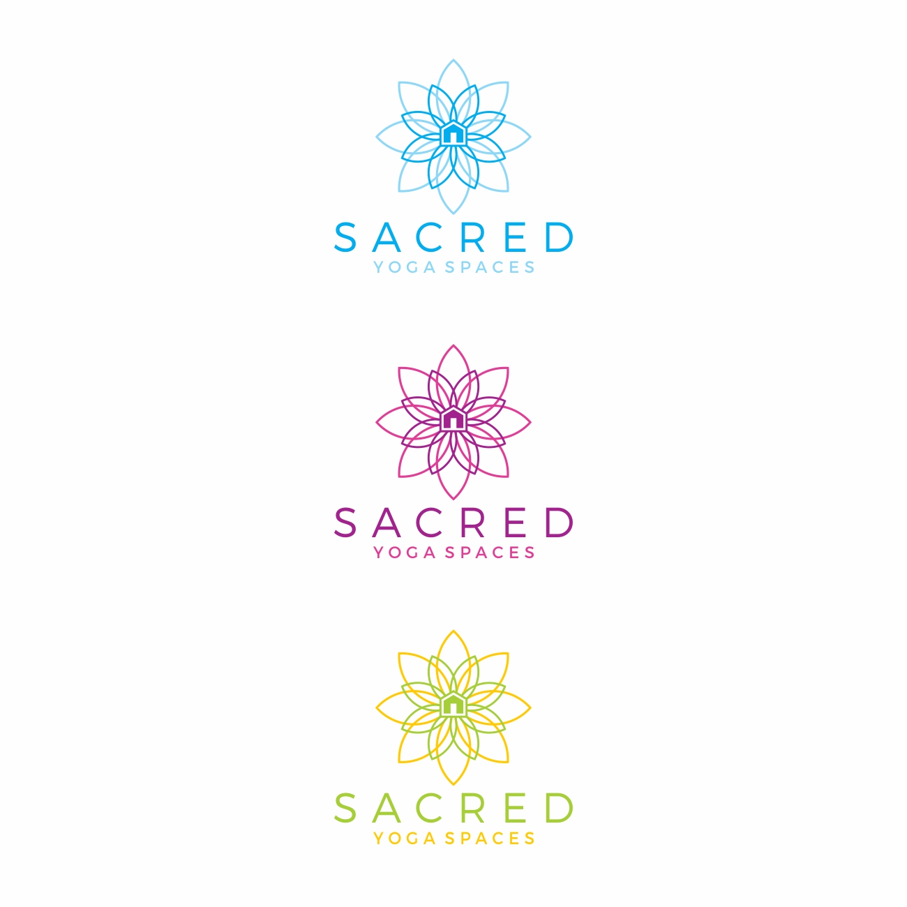 Design de Logo par RKingz pour Sacred Yoga spaces | Design #19661287