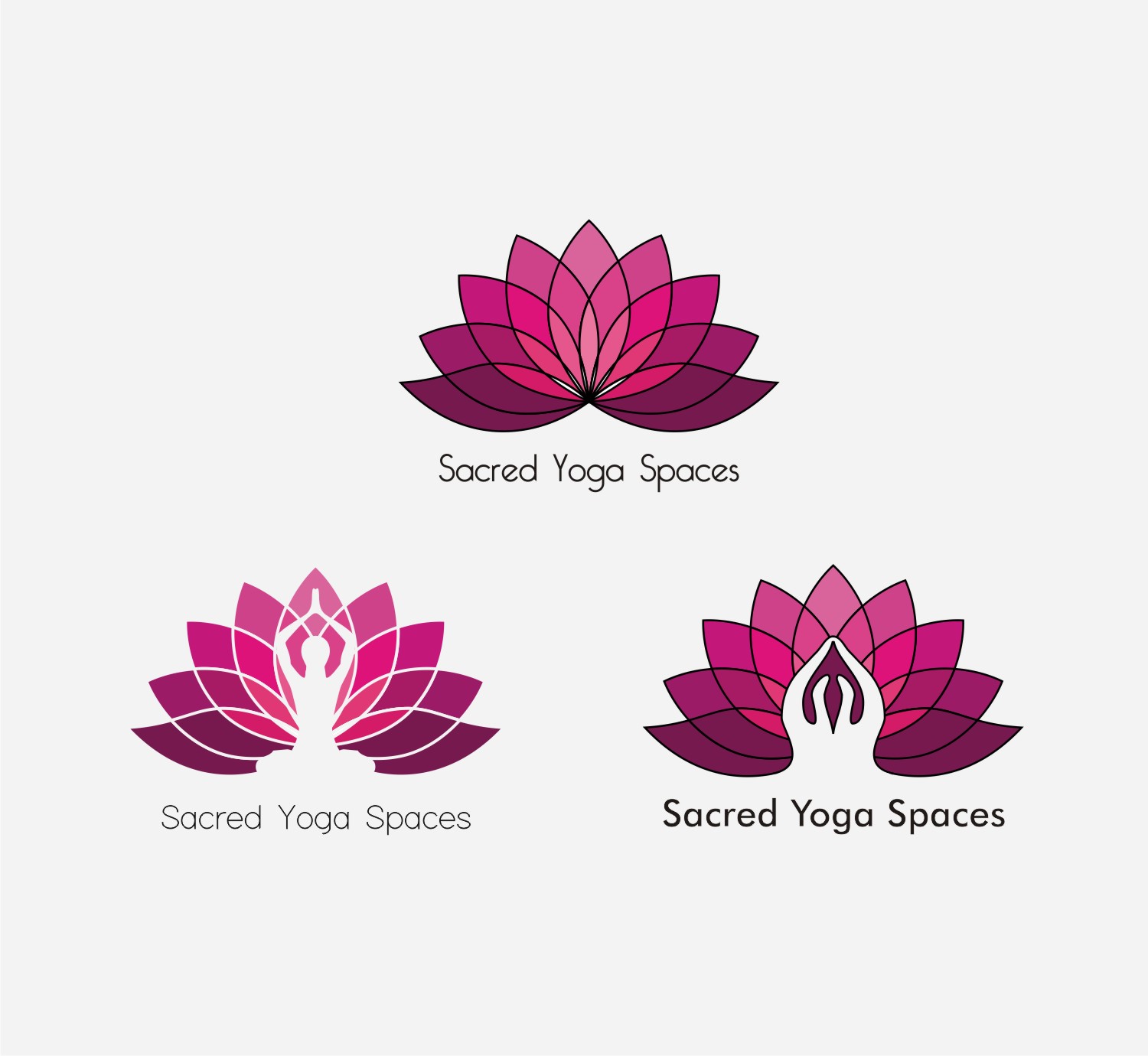 Design de Logo par Foxelate pour Sacred Yoga spaces | Design #19576479