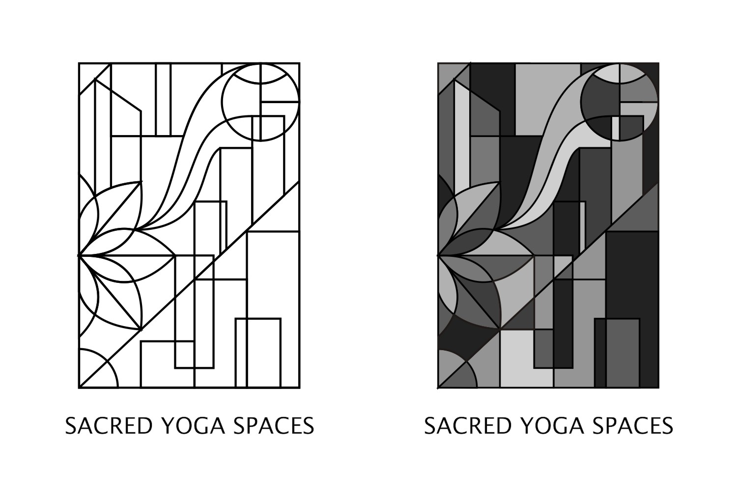 Design de Logo par Foxelate pour Sacred Yoga spaces | Design #19592544
