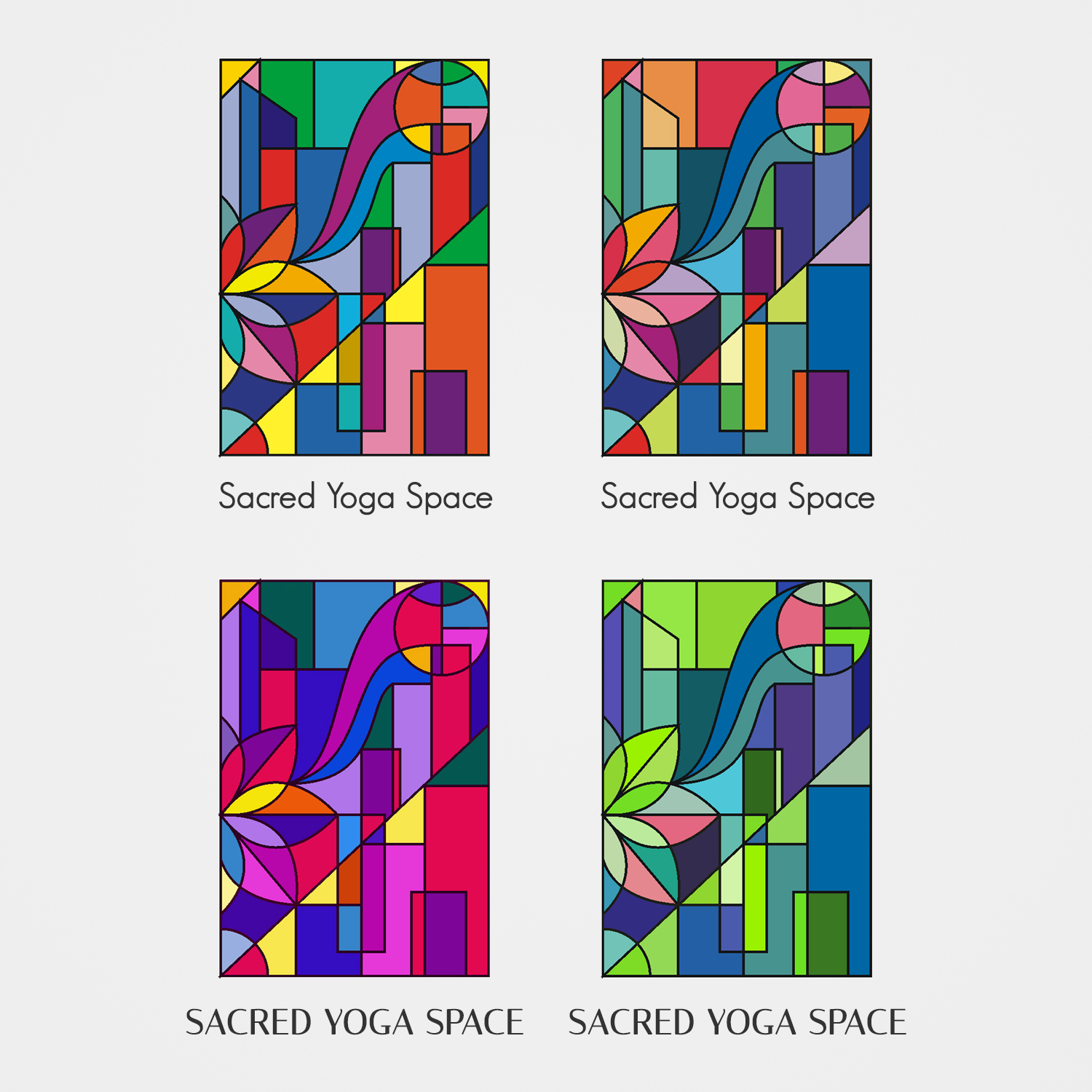 Design de Logo par Foxelate pour Sacred Yoga spaces | Design #19592545