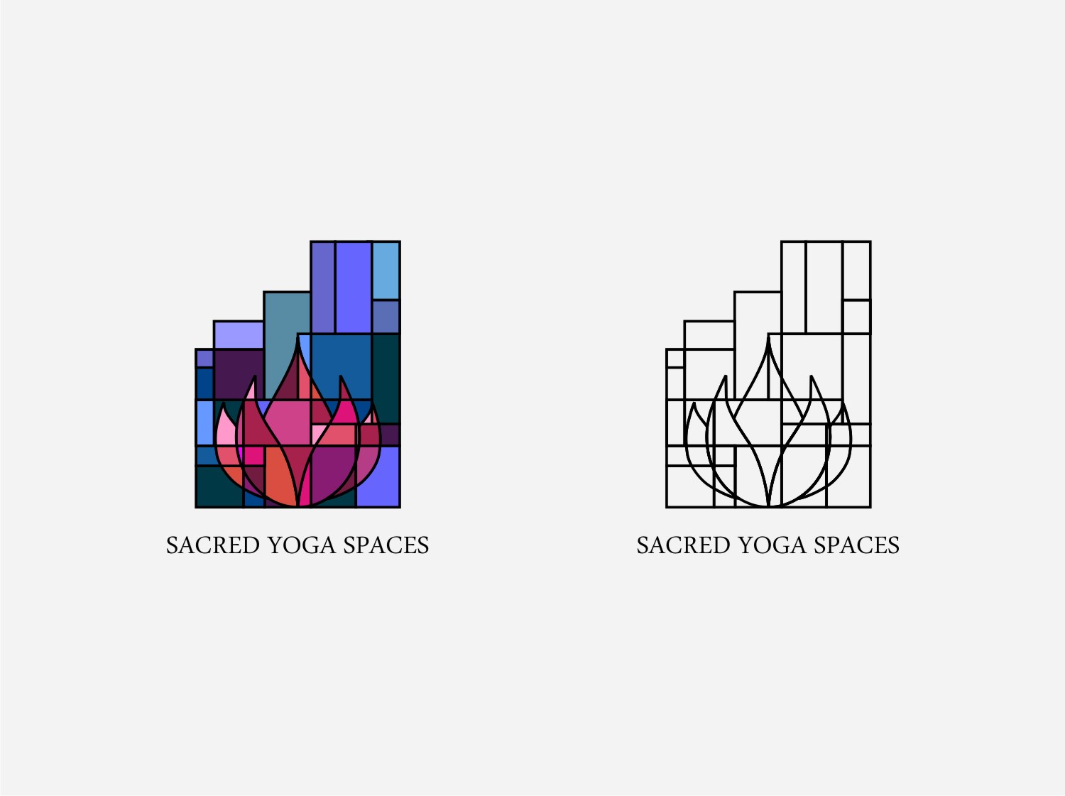 Design de Logo par Foxelate pour Sacred Yoga spaces | Design #19620563