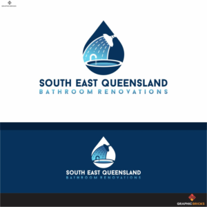South East Queensland Bathroom Renovations  | Logo Design by Graphic Bricks