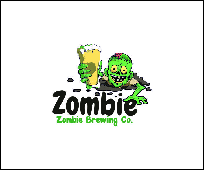Logo Design by Mihaela for Zombie Brewing Company | Design #19531267