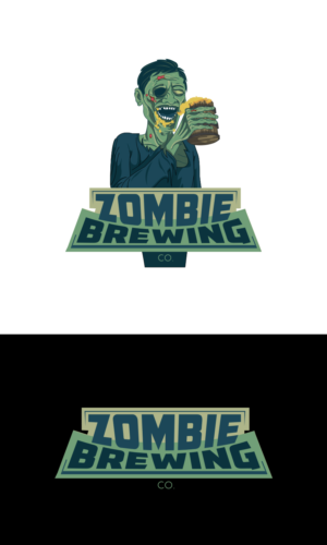 Logo Design by Pixel Desert for Zombie Brewing Company | Design: #19544550