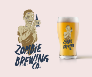 Diseño de Logo por Pixel Desert para Zombie Brewing Company | Diseño #19546645