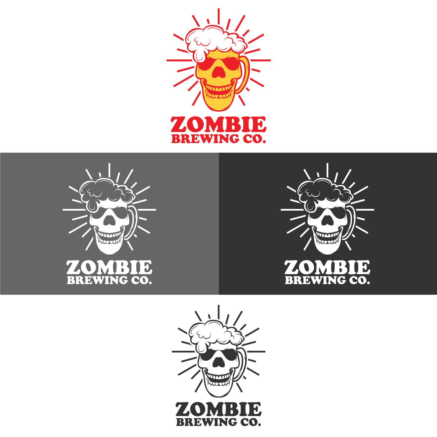 Logo Design by hernawanrere for Zombie Brewing Company | Design #19535839