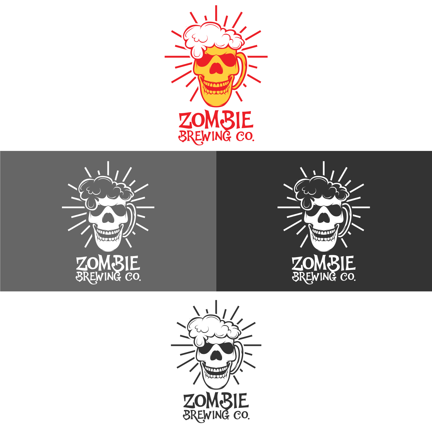 Logo Design by hernawanrere for Zombie Brewing Company | Design #19538240