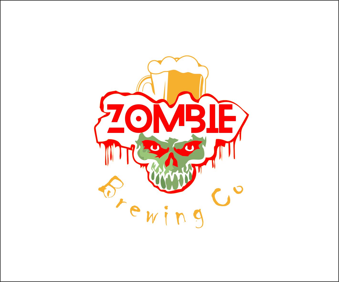 Logo Design by Sue Rogers for Zombie Brewing Company | Design #19553932