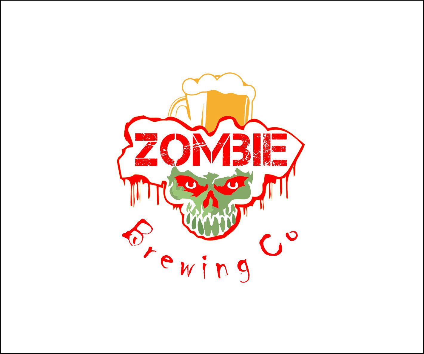 Logo Design by Sue Rogers for Zombie Brewing Company | Design #19553937