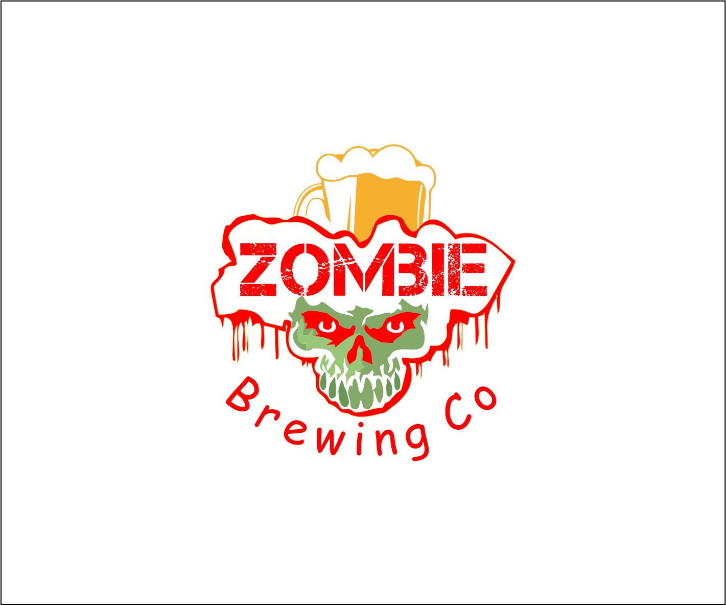Logo Design by Sue Rogers for Zombie Brewing Company | Design #19562460