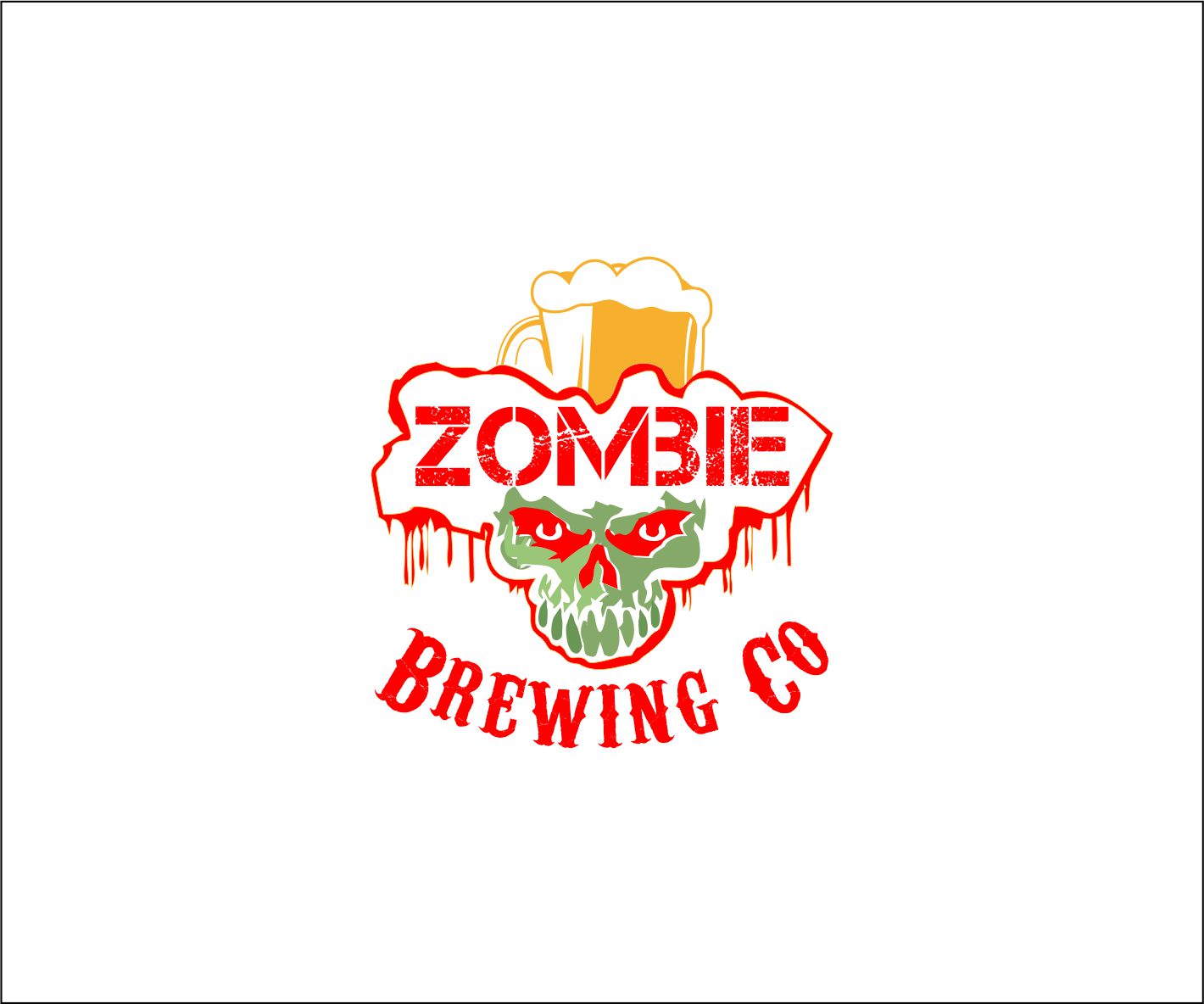 Logo Design by Sue Rogers for Zombie Brewing Company | Design #19562462
