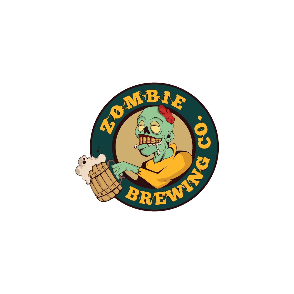 Logo Design by ValMoran for Zombie Brewing Company | Design #19537062
