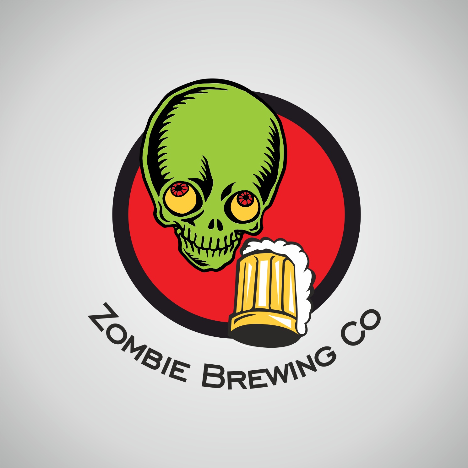 Logo Design by Pavel U for Zombie Brewing Company | Design #19550465