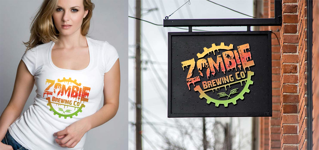 Logo Design by StarGraphic for Zombie Brewing Company | Design: #19540466