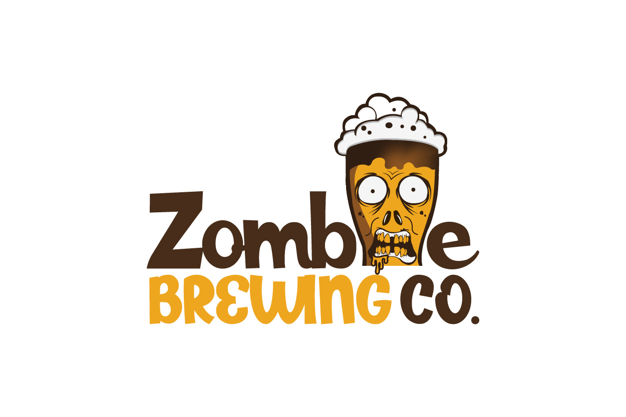 Logo Design by #hashtag_DEsigN for Zombie Brewing Company | Design #19530561