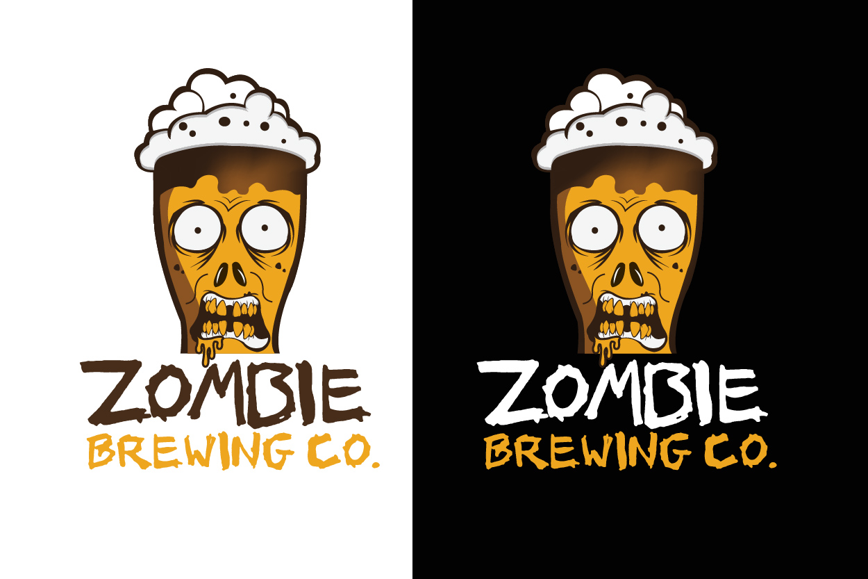 Logo Design by #hashtag_DEsigN for Zombie Brewing Company | Design #19530562