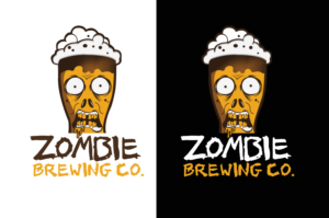 Logo Design by #hashtag_DEsigN for Zombie Brewing Company | Design: #19530562