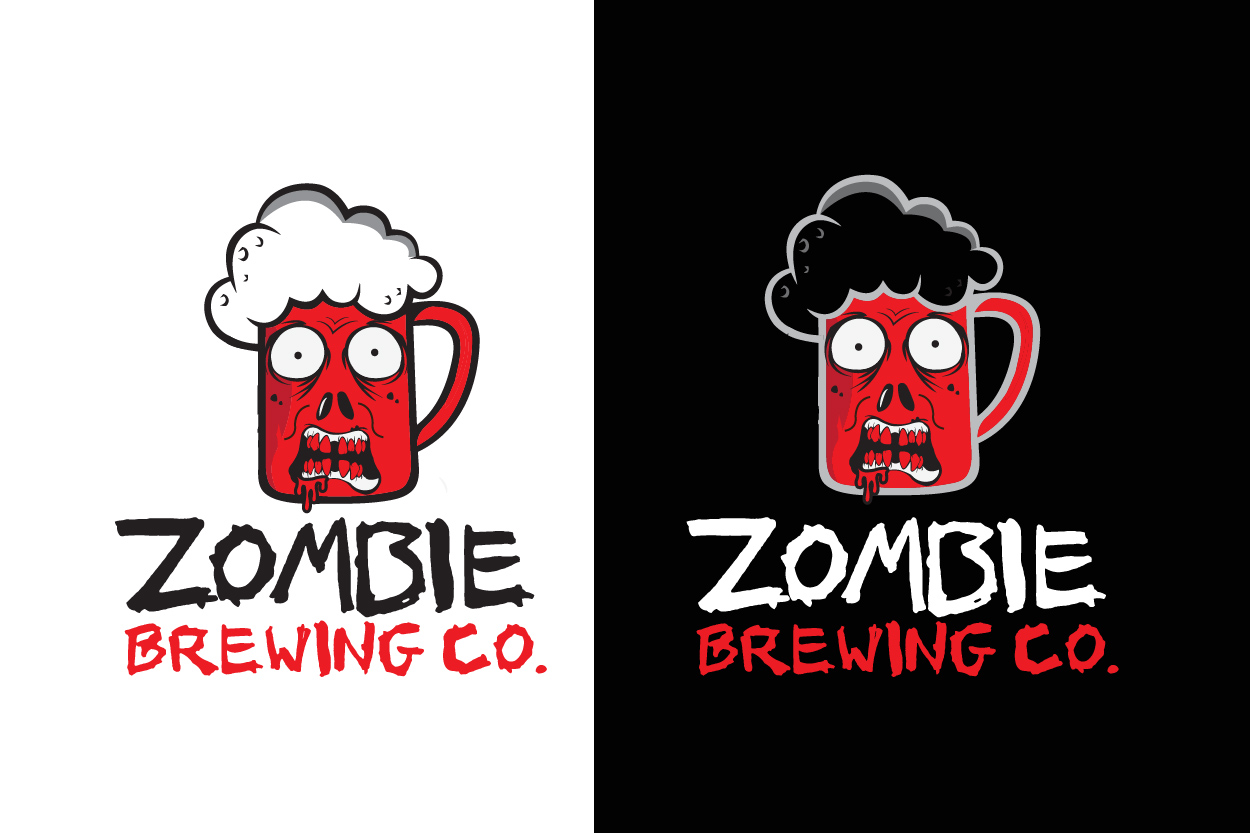 Logo Design by #hashtag_DEsigN for Zombie Brewing Company | Design #19533855