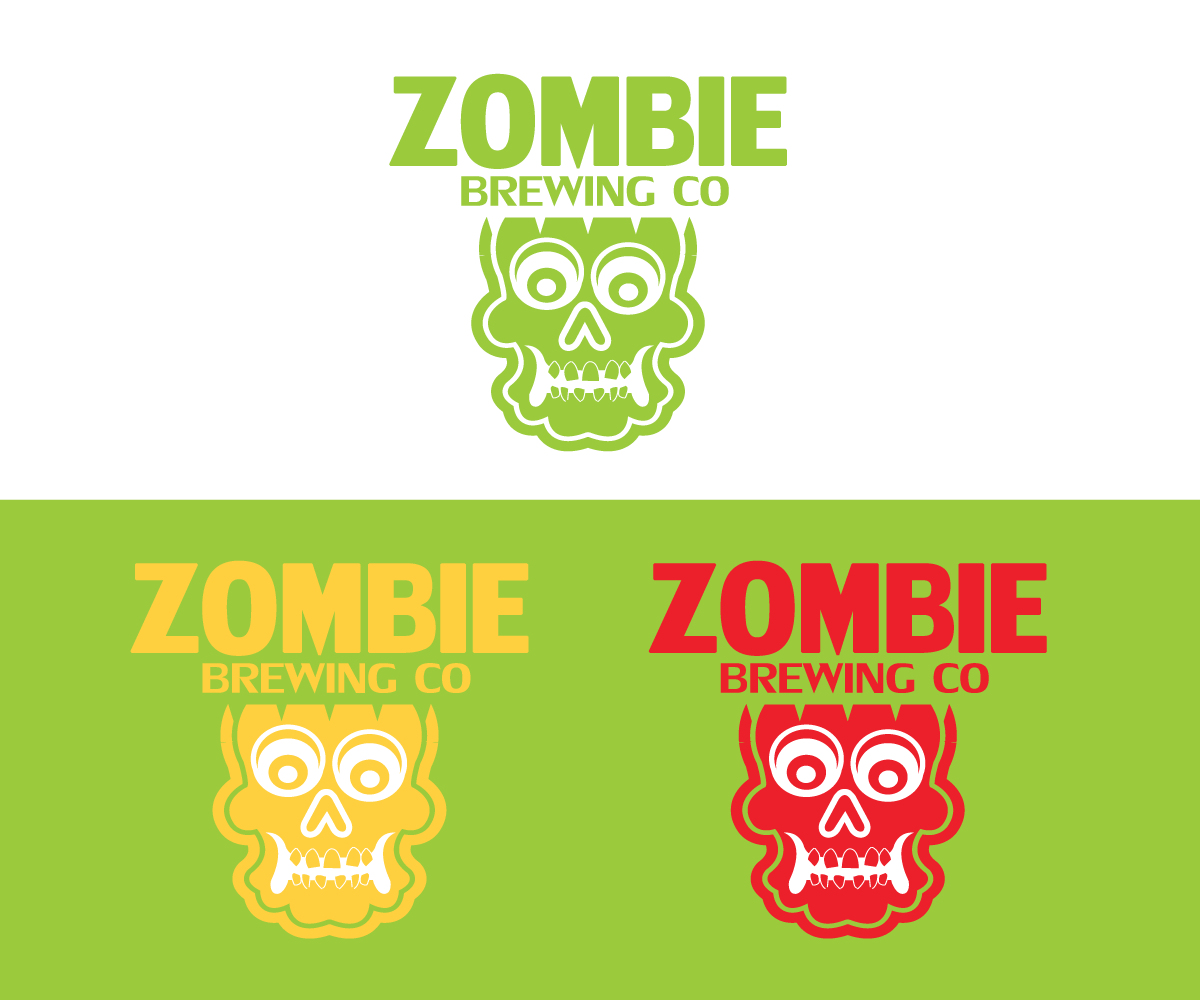 Logo Design by CreativeFeather for Zombie Brewing Company | Design #19539563