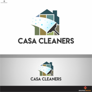 Casa Cleaners | Logo Design by Graphic Bricks