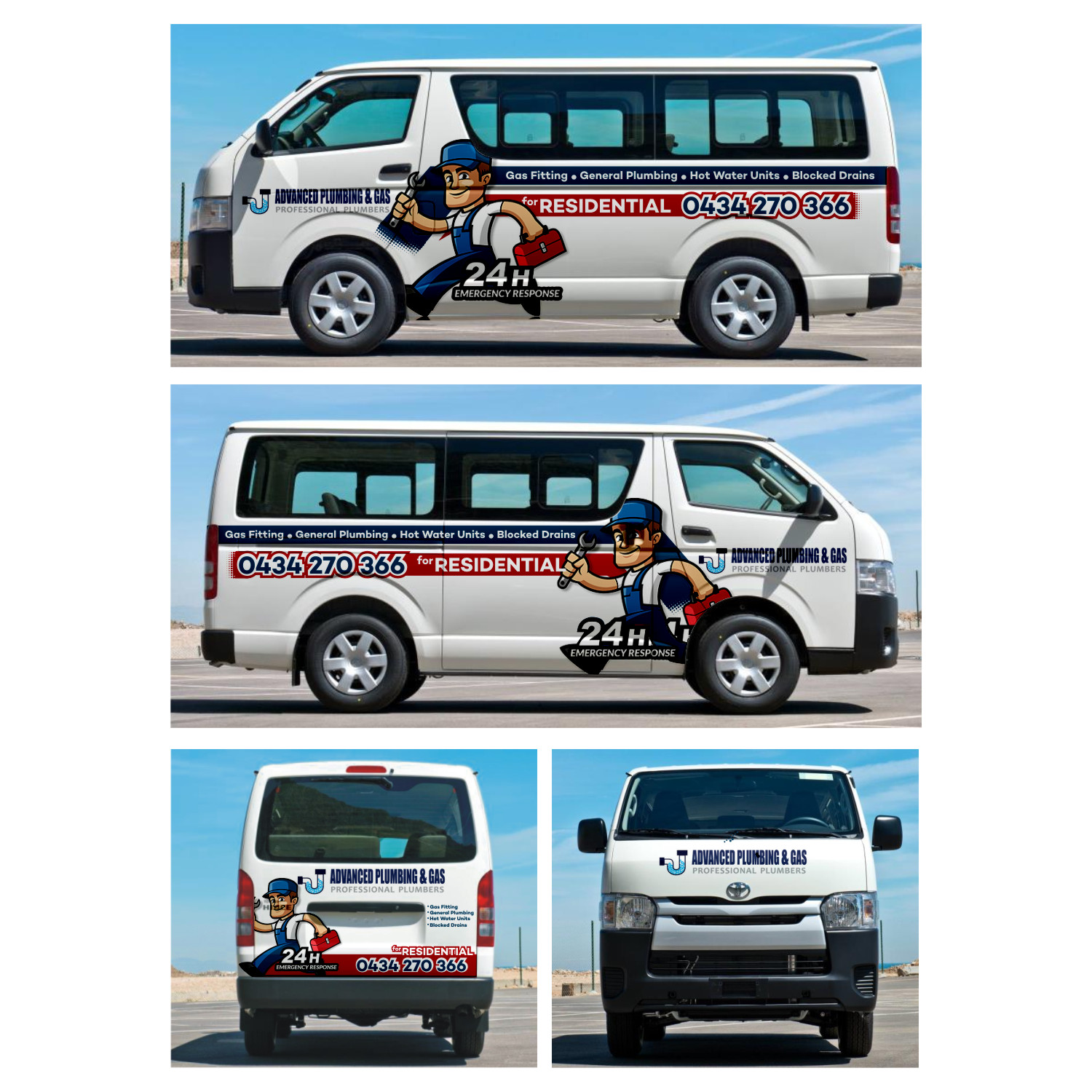 Diseño de Rotulación de Vehículo por DG+ para este proyecto | Diseño #19541045