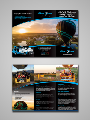 Brochure for Hot Air Ballooning Tour Company | Diseño de Brochure por ecorokerz