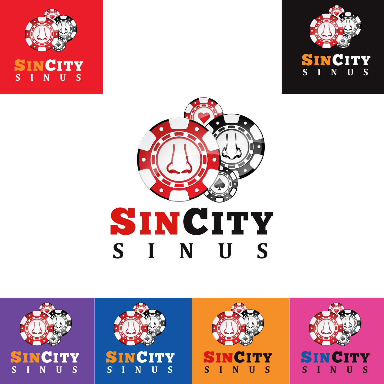 Logo Design by nadbook2323 for Sin City Laryngology | Design #19539588