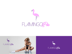 Flamingo Pie  | Logo Design by Richard Teran