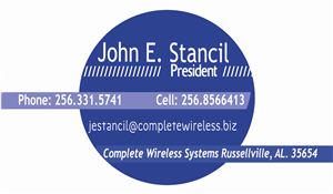 Business Card Design by Triple22A for Complete Wireless Systems | Design: #2909070