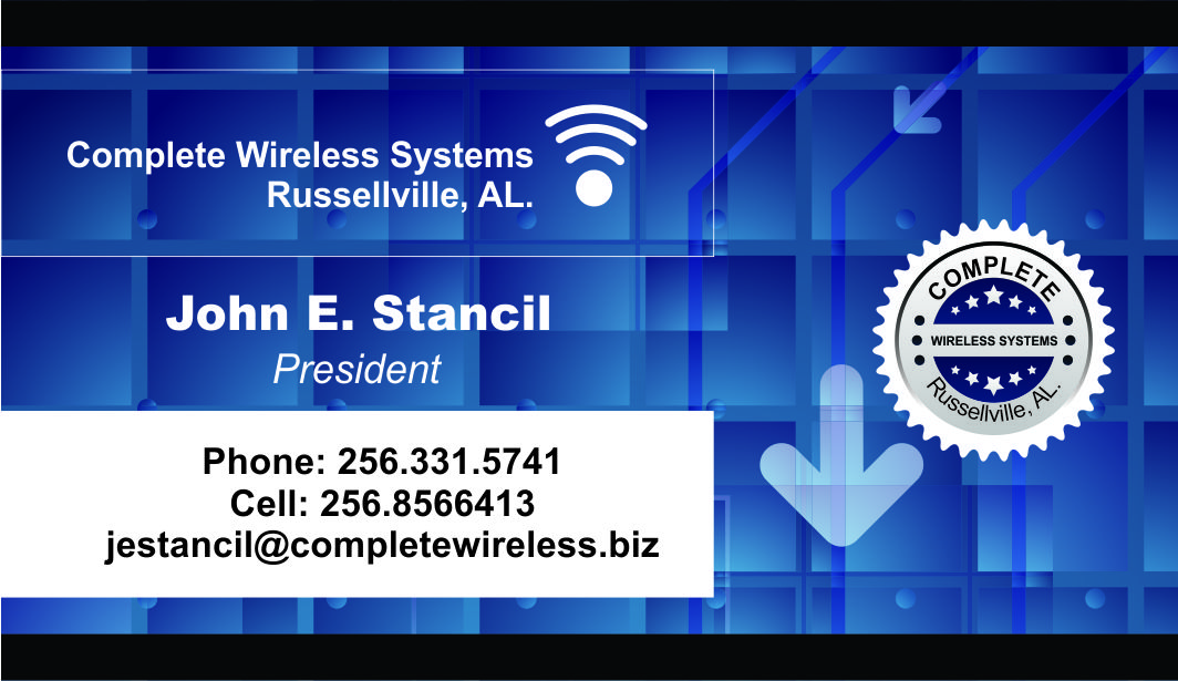 Business Card Design by Art Studio RO for Complete Wireless Systems | Design #2896194