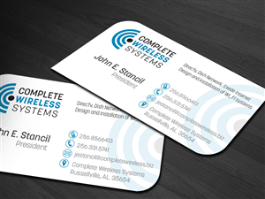 Business Card Design by kaatem for Complete Wireless Systems | Design: #2900959